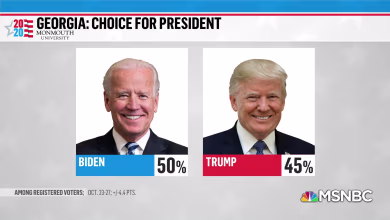 Biden up in new polls in Georgia, Wisconsin and Michigan