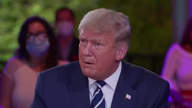 Trump questioned if his opinion on mask wearing changed after contracting Covid
