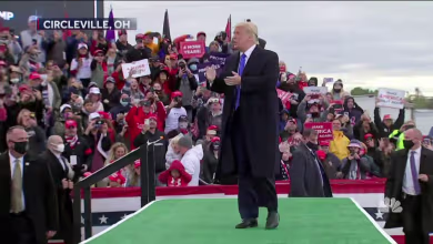 President Trump makes weekend swing through battleground states