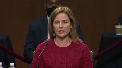 Amy Coney Barrett pressed on past Supreme Court rulings in confirmation hearing