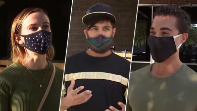 ‘Ironic’ and ‘irresponsible’: Las Vegas voters react to Trump’s Covid-19 diagnosis