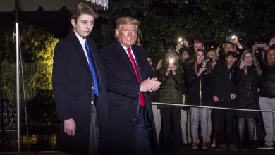 Trump says son Barron's Covid illness 'just went away'