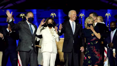 Highlights from Biden and Harris' victory speeches (fireworks included)