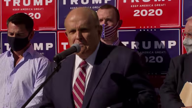 Trump attorney Rudy Giuliani vows lawsuits challenging votes in Pennsylvania