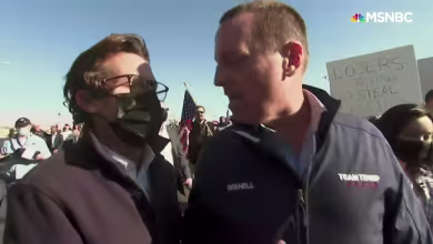 MSNBC reporter confronts Trump campaign's Ric Grenell on allegations of Nevada voter fraud