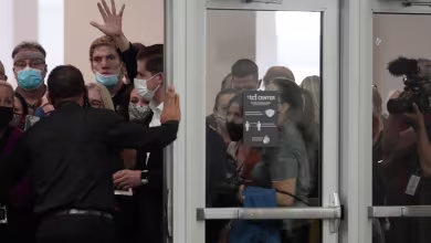 Detroit sees &#39;mob like scene&#39; of poll watchers outside vote counting facility