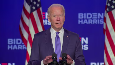 Joe Biden’s lead grows in presidential race as he urges unity