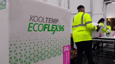 First doses of Moderna vaccine preparing for shipment from Mississippi warehouse