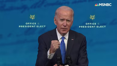 Biden addresses loved ones of 300,000 Americans who have died of Covid-19