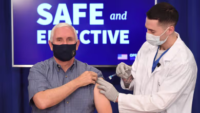 Vice President Pence receives coronavirus vaccine live on camera