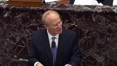 Trump defense attorney shows montage of Democrats using 'fight' rhetoric