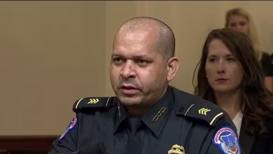 Officer Gonell on Trump's comments about rioters: 'I'm still recovering from those hugs and kisses'