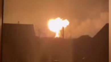 Raging fires tell a story of Russia's attack on Ukraine