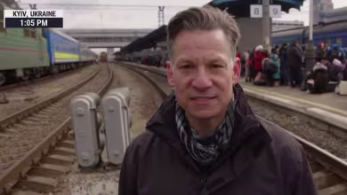 Kyiv residents ‘getting on any train’ that will go west