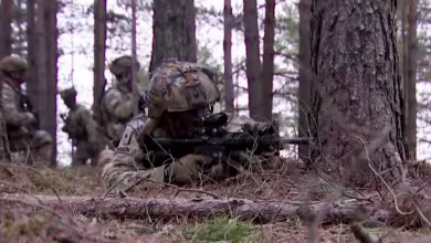 Inside NATO drills in Latvia near the Russian border