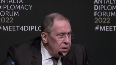 Russian foreign minister denies invading Ukraine as high-level talks fail to secure ceasefire