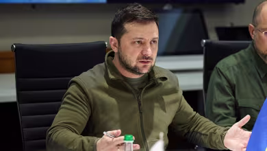 Ukraine’s Zelenskyy meets with 3 NATO leaders in Kyiv while under attack