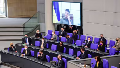 Zelenskyy addresses German lawmakers: Support ‘came too late to stop war’