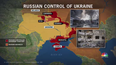Ukrainians determined to fight as Russian troops close in on several cities
