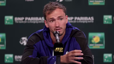 Men's tennis world No. 1 Daniil Medvedev says he wants worldwide peace