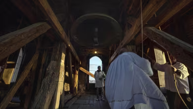 Bells at Lviv cathedral appeal for no-fly zone over Ukraine