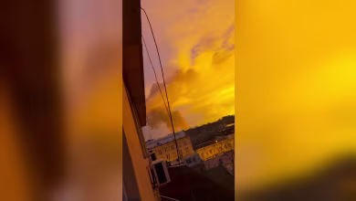 Explosions light up sky over Odesa as Russian missiles hit city
