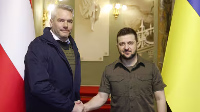 Zelenskyy urges importance of leaders visiting Ukraine during meeting with Austrian chancellor