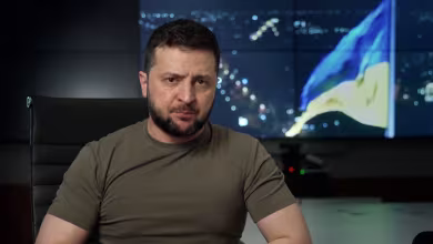 Zelenskyy says retreating Russian forces leaving mines behind