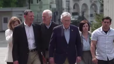 Delegation of U.S. Senate led by Mitchell McConnell arrive in Kyiv