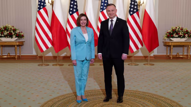 Speaker Pelosi meets Polish president after unannounced visit to Kyiv