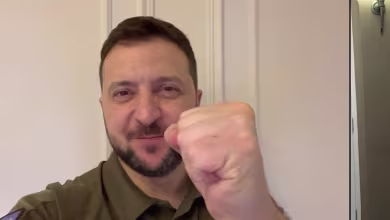 Ukraine's President Zelenskyy cheers on country's Eurovision performers