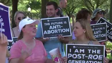 Thousands protest Texas ‘trigger ’ law set to ban abortion in just weeks