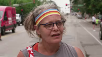 Pride marchers fear LGBTQ+ rights threatened in wake of Roe decision