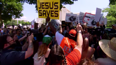 Watch: Demonstrations across the U.S. enters second day after Roe V. Wade overturned