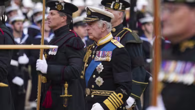 Watch: Royal family arrives at Westminster for queen's funeral