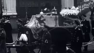 Watch archive footage of U.K. state funerals since 1910