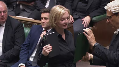 Lawmakers in U.K. Parliament pledge allegiance to King Charles III