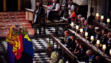Watch key moments of the committal service for Queen Elizabeth II at Windsor Castle