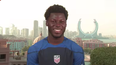 Yunus Musah celebrates the U.S. win and birthday live on "TODAY"