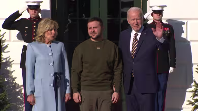 Zelenskyy arrives at White House for meeting with Biden