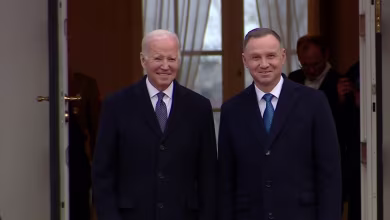 Biden meets with Polish President Duda following Kyiv visit