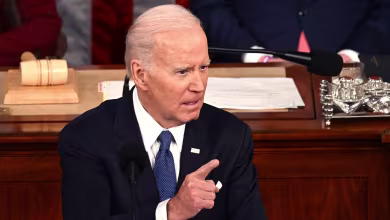 Biden touts falling inflation in speech