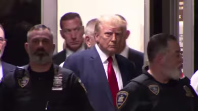 Trump enters courtroom for arraignment
