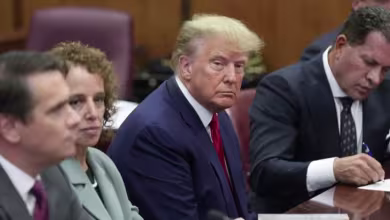 Trump pleads not guilty to 34 counts of falsifying business records