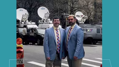 How one couple navigated their Manhattan courthouse wedding amid Trump’s arraignment