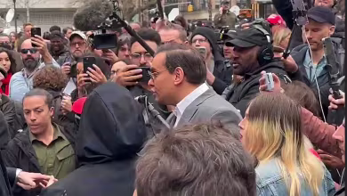 Santos makes an appearance at pro-Trump protest in NYC