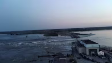 Ukrainian dam destroyed, flooding cities and forcing evacuations
