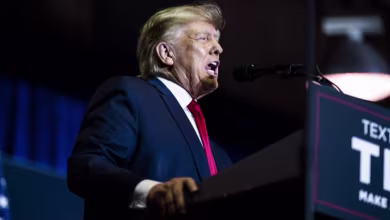 Growing reaction from Republicans as Trump's arraignment nears