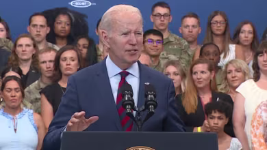 Biden maintains silence as Trump's federal arraignment looms