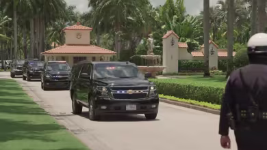 Trump departs for arraignment at Miami federal court